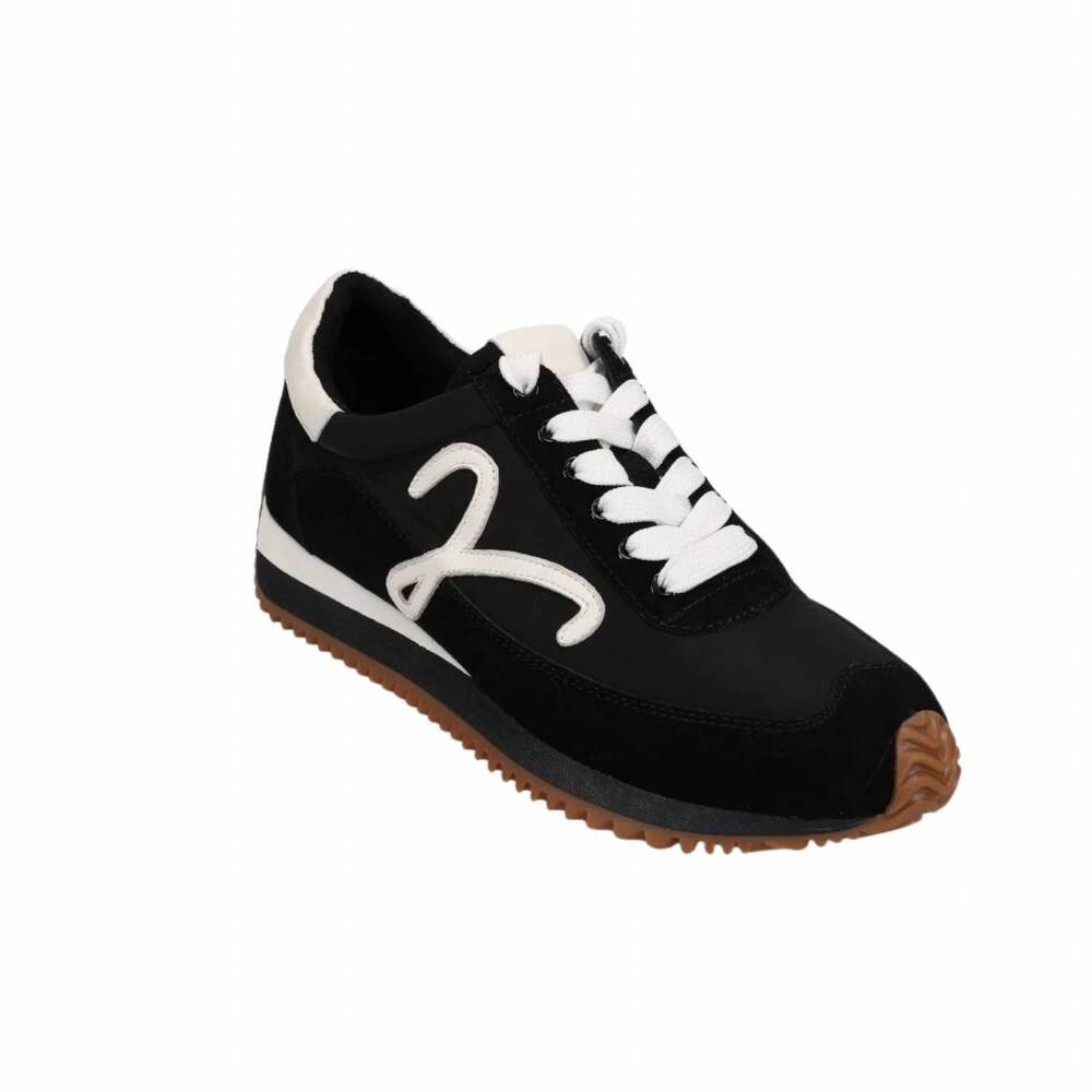NEW VANELI women's queen sneakers in black suede